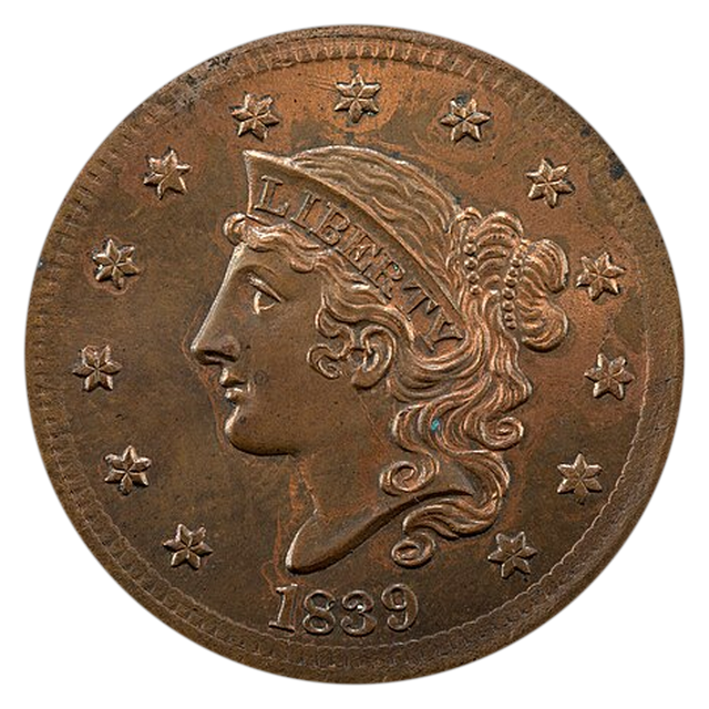 Braided Hair Large Cent