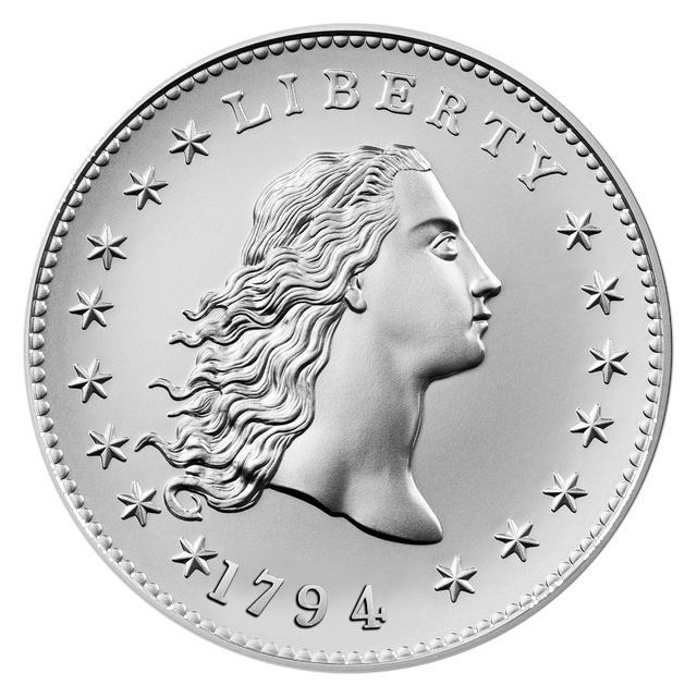 Flowing Hair Dollar